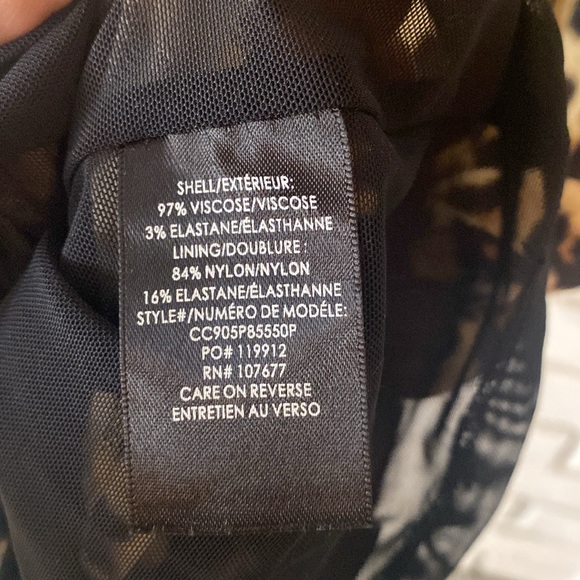 alice + olivia Delora Leopard Sleeveless Bodycon Dress - Picture 9 of 12